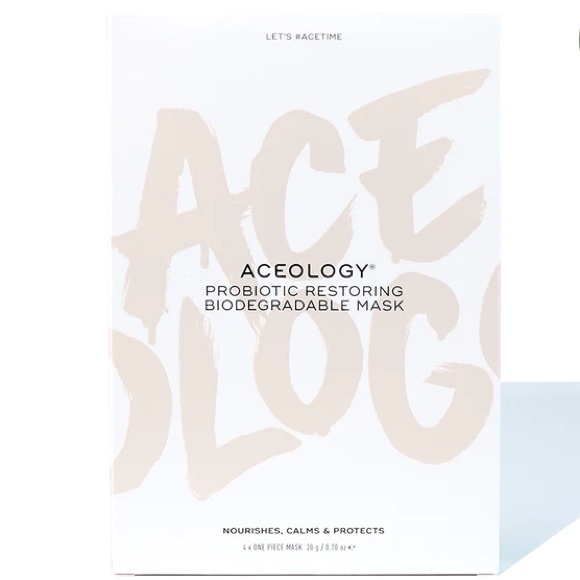 Aceology Probiotic Restoring Biodegradable Mask 4 masks